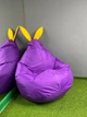 Кресло - мешок SkyPuff груша Зайчик, XXL - 140х100 Оксфорд 171+ушка 111, 11401023 - зображення 4