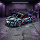 Радіокерований конструктор Porsche 911 Cyber Racing на пульті та APP керуванні 1306+ деталей масштаб 1:12 з підсвіткою - зображення 4