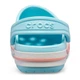 Дитячі крокси сабо Crocs Bayaband Kids Ice Blue/Melon 32 блакитний - изображение 3