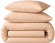 Простынь на резинке MirSon Ranforce Elite 17-0602 Stripe Creamy 200x200x25 см (2200008050818) - изображение 1