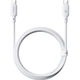 Кабель Baseus Silky Series Type-C to Type-C 100W 1m White (P10377704213-00) [141245] - изображение 2