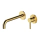 Змішувач для умивальника прихованого монтажу однорукоятковий Brushed Brass Omnires Y Y1215HLBSB (00139881) - зображення 1