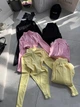 Повседневный велюровый женский костюм однотонный (боди-лонгслив+штаны) велюр плюш 42-44 шоколадный (коричневый) - изображение 13