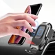 Автомобільний тримач із бездротовою зарядкою Baseus Smart Vehicle Bracket with Wireless Charger (air outlet type) Black WXZN-01 - изображение 13