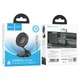 Автомобільний тримач HOCO H61 Show folding RING magnetic Car holder (dashboard) 4.5-7" Black - изображение 9
