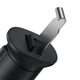 Автомобільний тримач Baseus Metal Age Ⅱ Gravity Car Mount (Air Outlet Version) Black SUJS000001 - зображення 5