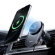 Автомобільний тримач із бездротовою зарядкою Baseus PrimeTrip VC2 Pro Magnetic Wireless Charging Car Mount Qi2.2 Black C0013N00 - изображение 3
