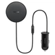 Автомобільний тримач із бездротовою зарядкою Baseus CW01 Magnetic Wireless 15W (+АЗУ Type-c 25W) Black C40141000111-00 - изображение 3