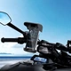 Тримач телефону для велосипеда/мотоцикла Hoco DCA80 Sunshade riding holder Black - зображення 6