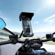 Тримач телефону для велосипеда/мотоцикла Hoco DCA80 Sunshade riding holder Black - зображення 7