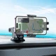 Автомобільний тримач Hoco H37 Cheetah car holder (center console) Black - изображение 7
