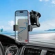 Автомобільний тримач Hoco H37 Cheetah car holder (center console) Black - изображение 8
