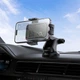 Автомобільний тримач Hoco H79 Vista push-type car holder H79 (center console) Black - изображение 7