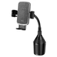 Автомобільний тримач Hoco H63 Utmost push-type car mount (cup holder) Black - изображение 3