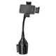 Автомобільний тримач Hoco H63 Utmost push-type car mount (cup holder) Black - изображение 4