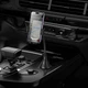 Автомобільний тримач Hoco H63 Utmost push-type car mount (cup holder) Black - изображение 7