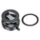 Автомобільний тримач HOCO H92 High vacuum suction cup magnetic holder 4.5-7" Black - зображення 4