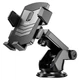 Автомобільний тримач Hoco CA83 David one-button center console car holder Black - зображення 1