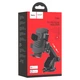 Автомобільний тримач Hoco CA83 David one-button center console car holder Black - зображення 9