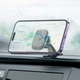 Автомобільний тримач Hoco H30 Brilliant magnetic car holder (center console) Black - изображение 7