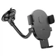 Автомобільний тримач Hoco H20 Mighty one-button car holder (windshield) Black - изображение 3