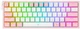 Klawiatura przewodowa Redragon K617-RGB Fizz RGB White/Pink (6950376706775) - obraz 1