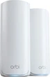 Маршрутизатор Netgear Orbi 770 Series WiFi 7 Mesh 2-Pack​ White (RBE772-100EUS) - зображення 1