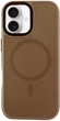Чехол для смартфона BeCover FIBRA ArcLine Case with MagSafe для Apple iPhone 17 Brown (BC_715373) - изображение 3