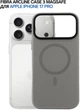 Чохол для смартфона BeCover FIBRA ArcLine Case with MagSafe для Apple iPhone 17 Pro Gray (BC_715384) - зображення 6