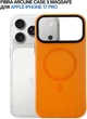 Чехол для смартфона BeCover FIBRA ArcLine Case with MagSafe для Apple iPhone 17 Pro Orange (BC_715385) - изображение 6