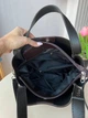 Женская сумка шопер бохо мягкая коричневая из замши эко-кожи с плечевым ремнем (0555-1) - изображение 5