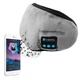 Маска для сна с Bluetooth наушниками MUSIC GOGGLES AND183 беспроводная повязка для отдыха и прослушивания аудио цвет серый - изображение 4