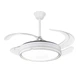 Люстра-вентилятор потолочная светодиодная LED Levistella 7943070 (48) WH белая - изображение 2