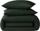 Підковдра MirSon Євро 200х220 см Ranforce Elite 17-0612 Stripe Emerald (2200008201166) - зображення 1