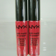 Рідка помада з матовим фінішем Nyx Soft Matte Lip Ibiza SMLC17 рожевий корал 8 мл - зображення 4