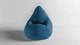 Крісло-мішок SkyPuff груша , MEGA XXXL - 160х120 Велюр GREAT Teal, 160052 - изображение 2