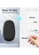 Міні-принтер для етикеток з Bluetooth чорний Amazon - зображення 2