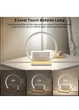LED ночник/будильник/беспроводное зарядное устройство AJ310B 10×24×24см белый RETEYUNG - изображение 6