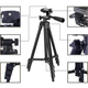 Портативный штатив для смартфона камеры Tripod 3120 0,35-1.02м, Универсальный трипод для телефона, Черный - изображение 6