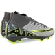 Бутсы футбольные детские с носком SP-Sport Active 8528-2 размер 44 Grey-Neon Green - изображение 3