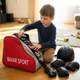 Сумка для роликов и защиты черная BavarSport 1853 Red - изображение 4