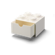 Pojemnik LEGO Klocek z szufladą 4 Biały (5711938031916) - obraz 2