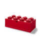Pojemnik LEGO Klocek z szufladą 8 Czerwony (5711938032012) - obraz 3