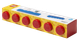 Полиця LEGO Подовжена Червона (41121730) (5711938033040) - зображення 1