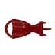 Капа дитяча Adidas Opro Silver Gen4 Self-Fit Mouthguard Junior (ADIBP32) Black/Red - зображення 5