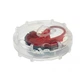 Капа дитяча Adidas Opro Silver Gen4 Self-Fit Mouthguard Junior (ADIBP32) Black/Red - зображення 6