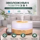 Ультразвуковой увлажнитель воздуха 700мл, мини увлажнитель воздуха для комнаты - изображение 1