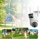 Уличная камера видеонаблюдения с передачей на телефон, IP Wi-Fi камера с удалённым доступом, умная Wi-Fi камера - изображение 5
