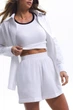 Жіночі шорти SOLMAR 5308 M white - изображение 1