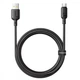 Кабель зарядки Baseus Silky Series Fast Charging Type-C 100W (2m) Black - зображення 2